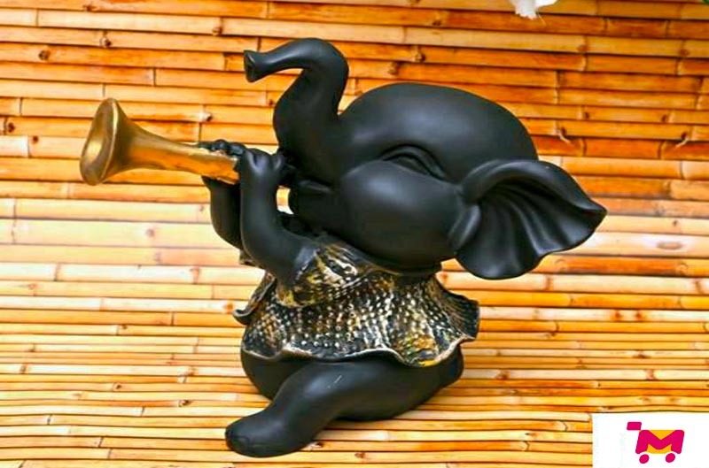 Buy-online-Metal-Elephant-Showpiece